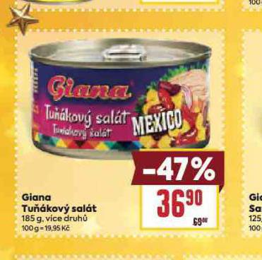 GIANA TUŇÁKOVÝ SALÁT