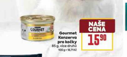 GOURMET KONZERVA PRO KOKY