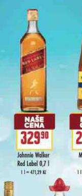 JOHNNIE WALKER RED LABEL