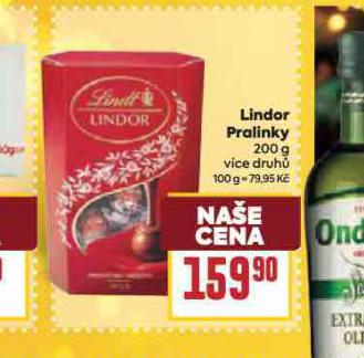 LINDOR PRALINKY