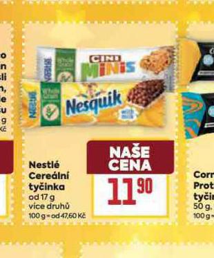 NESTLÉ CEREÁLNÍ TYČINKA