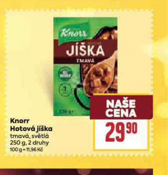KNORR HOTOVÁ JÍŠKA