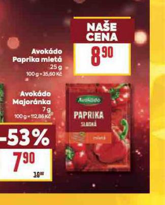 AVOKDO PAPRIKA MLET