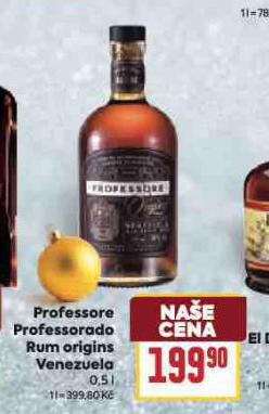 PROFESSORE PROFESSORADO RUM ORIGINS VENEZUELA
