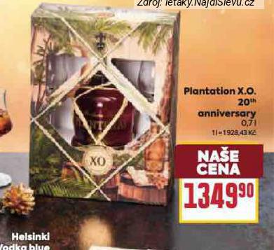 PLANTATION X.O. 20TH ANNIVERSARY