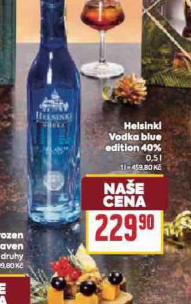 HELSINKI VODKA BLUE EDITION 40%