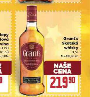 GRANTS SKOTSK WHISKY