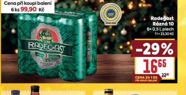 PIVO RADEGAST RÁZNÁ 10