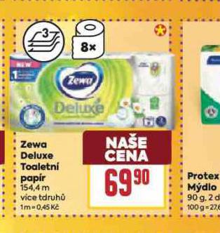 ZEWA DELUXE TOALETNÍ PAPÍR