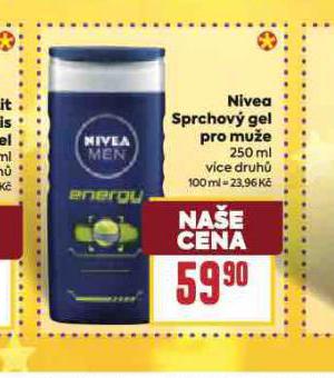 NIVEA SPRCHOVÝ GEL