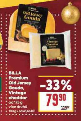 BILLA PREMIUM OLD JERSEY GOUDA
