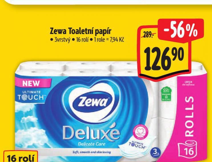 ZEWA TOALETNÍ PAPÍR