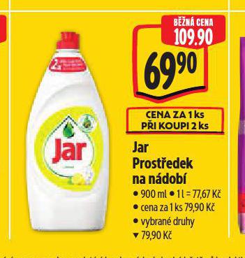 JAR PROSTŘEDEK NA MYTÍ NÁDOBÍ