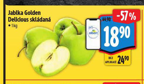 JABLKA GOLDEN DELICIOUS