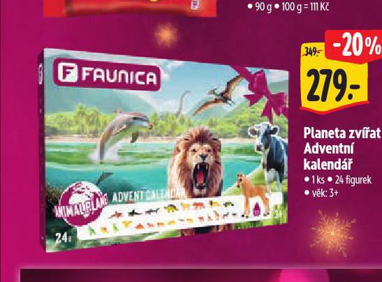 PLANETA ZVÍŘAT ADVENTNÍ KALENDÁŘ