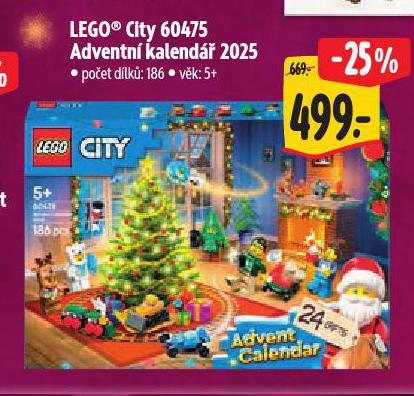 LEGO CITY ADVENTNÍ KALENDÁŘ
