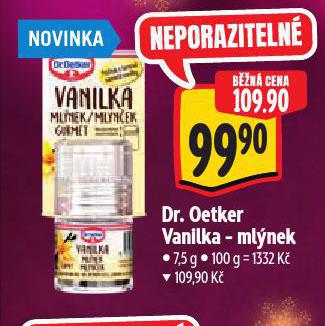 DR. OETKER VANILKA MLNEK