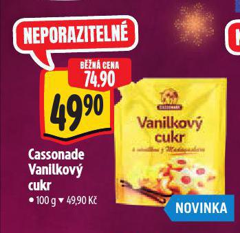 CASSONADE TŘTINOVÝ CUKR