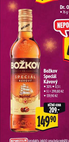 BOŽKOV SPECIÁL KÁVOVY