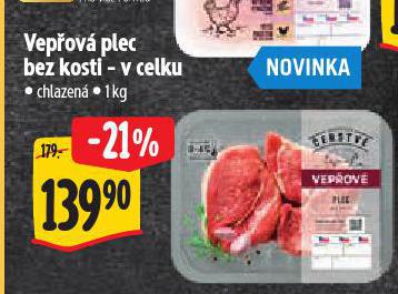 VEPOV PLEC BEZ KOSTI