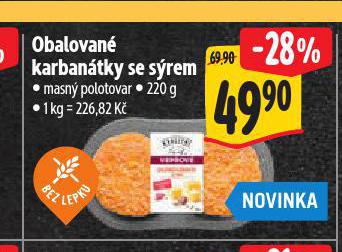 OBALOVANÉ KARBANÁTKY SE SÝREM