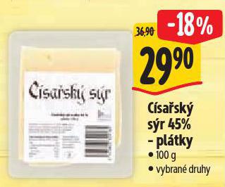 CÍSAŘSKÝ SÝR