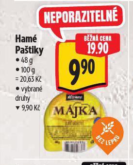 HAMÉ PAŠTIKY