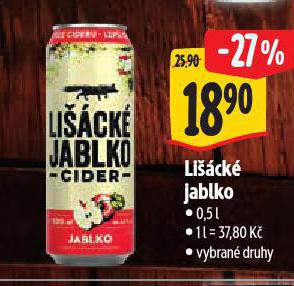 CIDER LICK JABLKO