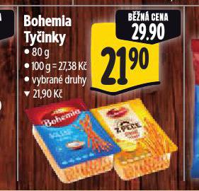 BOHEMIA TYINKY