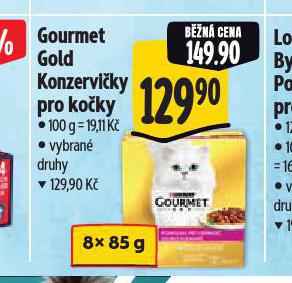 GOURMET GOLD KONZERVY PRO KOČKY