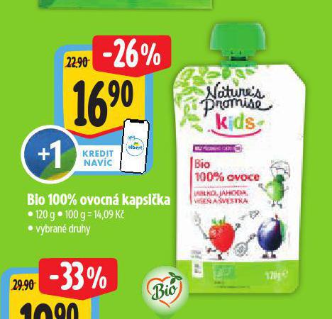 BIO 100% OVOCN KAPSIKA