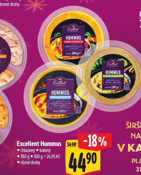EXCELLENT HUMMUS