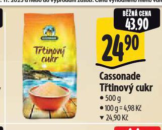 CASSONADE TŘTINOVÝ CUKR