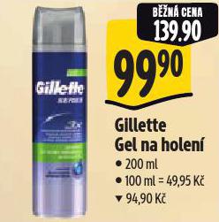 GILLETTE GEL NA HOLEN
