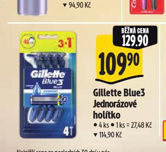 GILLETTE BLUE 3 JEDNORZOV HOLTKO