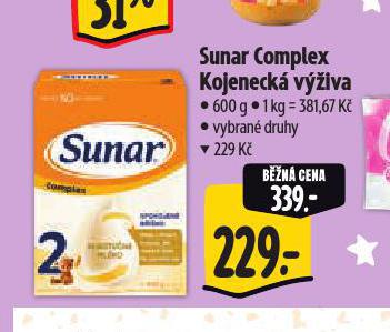 SUNAR KOJENECKÁ VÝŽIVA