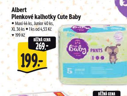 CUTE BABY PLENKOVÉ KALHOTKY