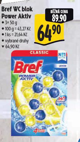 BREF WC BLOK POWER AKTIV