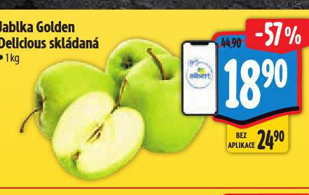 JABLKA GOLDEN DELICIOUS