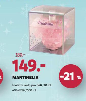 MARTINELIA TOALETN VODA PRO DTI