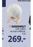 LED SVĚTLO VE TVARU MĚSÍCE