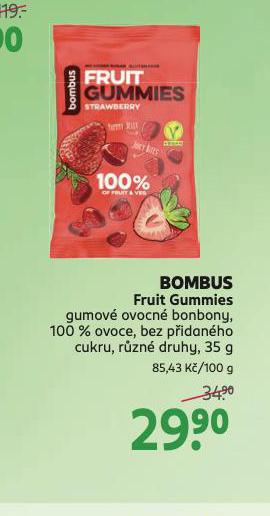 BOMBUS FRUIT GUMMIES