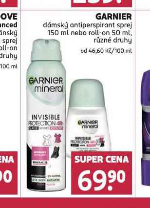 GARNIER ANTIPERSPIRANT