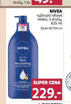NIVEA VYIVUJC TLOV MLKO