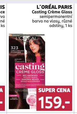 LOREAL PARIS CASTING CRME GLOSS PERMANENTN BARVA NA VLASY