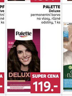 PALETTE DELUXE PERMANENTN BARVA NA VLASY