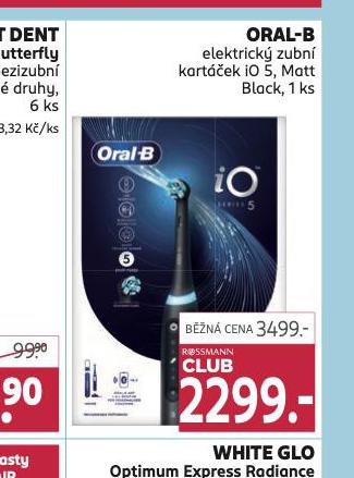 ORAL-B ELEKTRICK ZUBN KARTEK