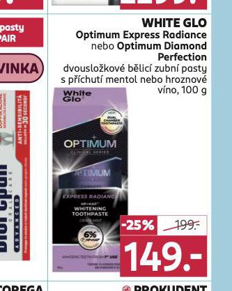 WHITE GLO ZUBNÍ PASTA