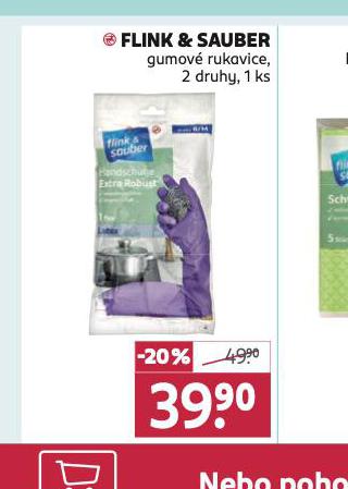 FLINK & SUABER GUMOV RUKAVICE