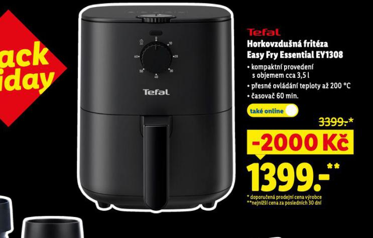 TEFAL HORKOVZDUN FRITZA